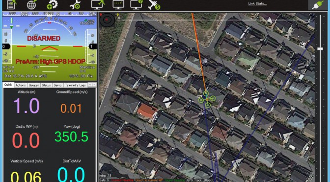 X525 ArduCopter ：組立編#6 ～MissisonPlanner[初期設定:その2]～MandatoryHardwareConfiguration～